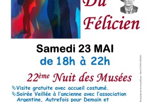 22ème Nuit des Musées au musée du Félicien