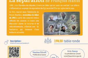 Anniversaire de la loi de 1905 : Séparation des Églises et de l'État