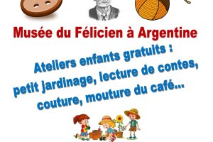 Atelier enfants au musée du Félicien