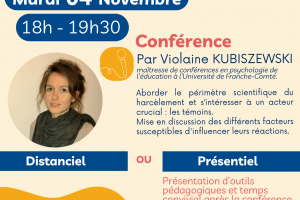  CONFÉRENCE par Violaine KUBISZEWSKI