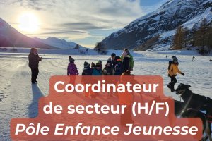 Coordinateur de secteur (H/F) Pôle Enfance Jeunesse