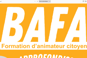 Formation d'approfondissement BAFA à Chambéry