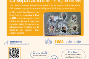 projection  film "la séparation"