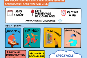 RESPIRATION 2026 : BUS DE L'ETE à LA CITE DE CONFLANS